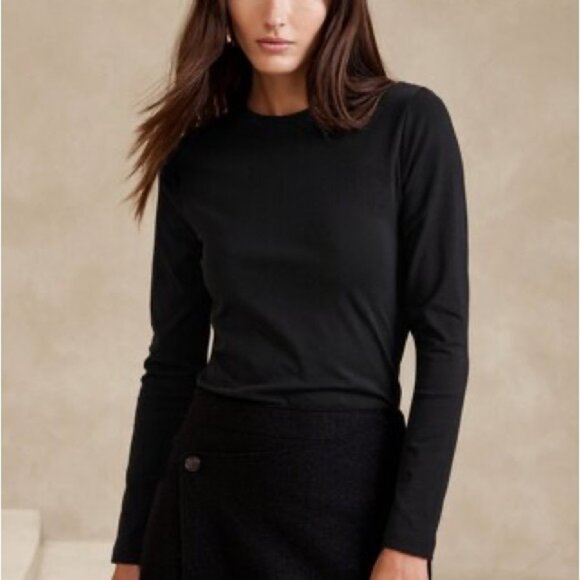 Tops - Refined Crew-Neck T-Shirt In Black